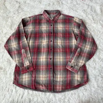LLbean 미국제 빈티지 체크 온브레 셔츠 80s 구제 의류