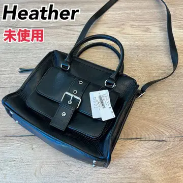 미사용 이번 시즌 Heather 헤더 숄더백 핸드백 블랙