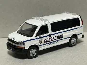 596 모델 1/64 뉴욕시 교정국 밴 쉐보레 익스프레스 미니카
