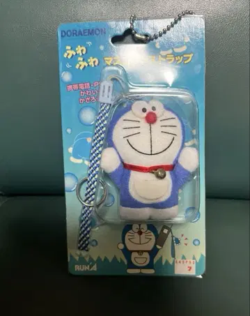 도라에몽 푹신푹신 마스코트 스트랩 레트로