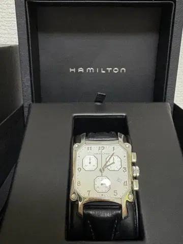 [ 새상품 배터리/가동 ] HAMILTON/해밀턴 로이드 크로노그래프