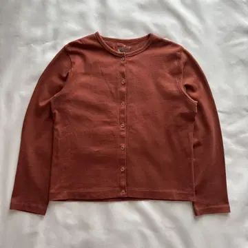 00's vintage 아카이브 캐주얼 레드 프론트 오픈 버튼