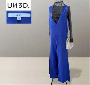 [ UN3D. ] 올인원 살로펫 블루 계열 38 오버롤