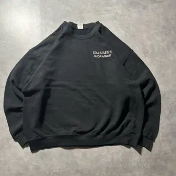 GILDAN ED&MARKS 원포인트 로고 자수 맨투맨 트레이닝복