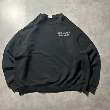 GILDAN ED&MARKS 원포인트 로고 자수 맨투맨 트레이닝복