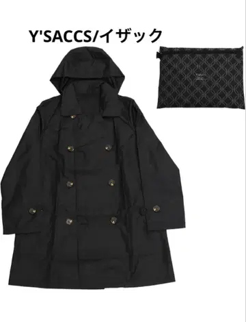 Y'saccs 이자크 레인코트 여성용 트렌치코트
