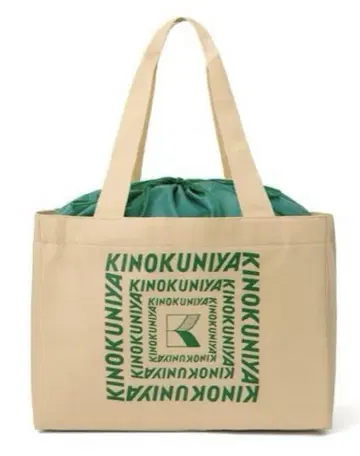 [ 미사용품 ] KINOKUNIYA 보냉이 가능한 쇼핑백