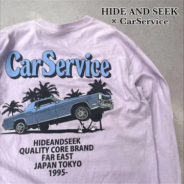 HIGH AND SEEK x CARSERVICE L/S Tee