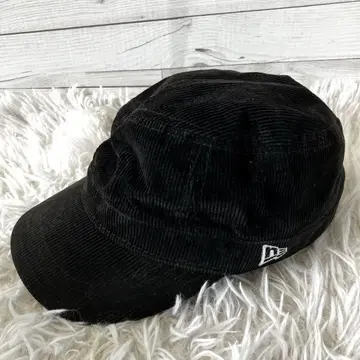 상태 좋음 뉴에라 코듀로이 캡 59.6cm 블랙 54