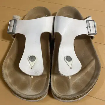 BIRKENSTOCK 화이트 샌들 41