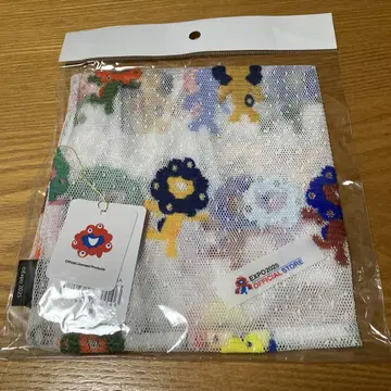 오사카 엑스포 미야쿠미야쿠 레이스 에코백 멀티 컬러
