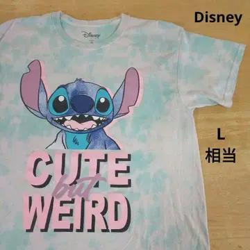 수입 구제 의류 Disney 디즈니 Stitch 스티치 타이다이 T셔츠