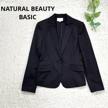 NATURAL BEAUTY BASIC*원 버튼*테일러드 자켓 M