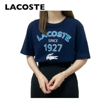 LACOSTE 라코스테 반팔 티셔츠 로고 프린트