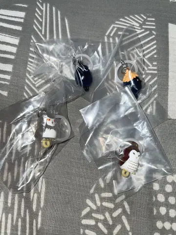 츠나구링 참 하이큐 마스코트 4종
