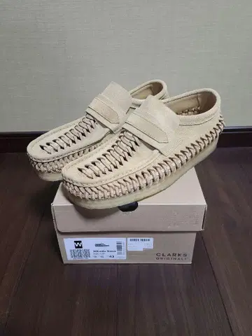 Clarks WBLoafer weave UK9 EUR43