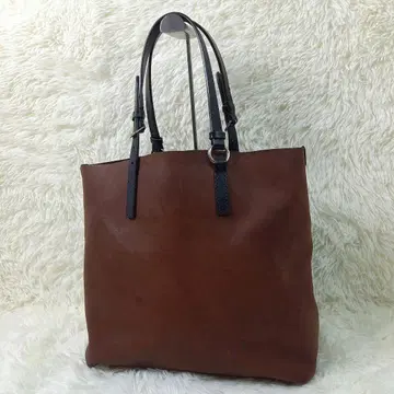 레어템 소메스 안장 젤라 토트백 1장 가죽 대용량 브라운