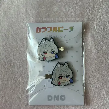 컬러풀 피치 닷누쿠 DNO 캐릭터 앞머리 클립 2개 세트