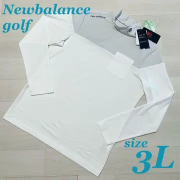 뉴발란스 골프 남성용 편염 보더 x 양염 긴팔 컬러 셔츠