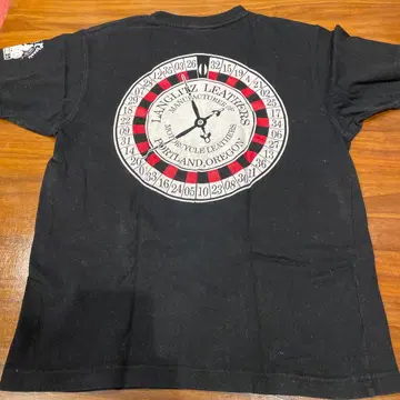 Langlitz Leathers 블랙 T셔츠