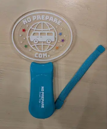 NO PREPARE 응원봉 랜덤 트레이딩 카드 유타 앗짱 사인 포함