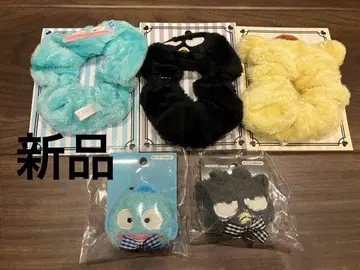 새상품 산리오 스크런치 머리끈 폼폼푸딩 배드마츠마루 한교동