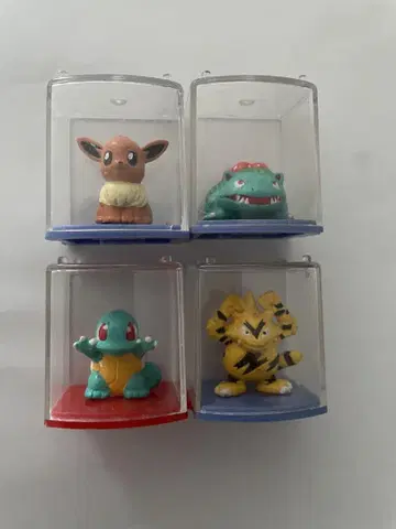 포켓몬 미니 피규어 케이스 수납 컬렉션 초기 레트로