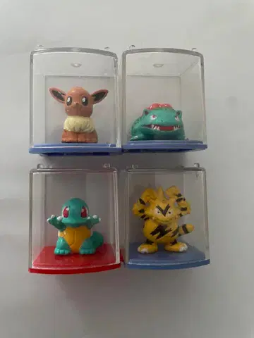 포켓몬 미니 피규어 케이스 수납 컬렉션 초기 레트로