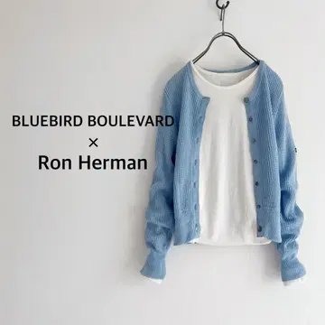론 헤르만 별주 BLUEBIRD BOULEVARD 캐시미어 혼방 가디건