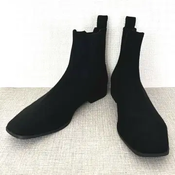 새상품급 비바 VIVAIA 첼시 부츠 블랙 사이드 고어 부츠 39