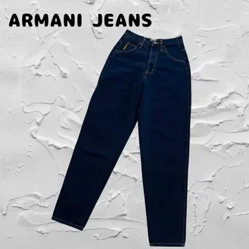 새상품급 ARMANI 아르마니 이탈리아제 코튼 100% 데님 테이퍼드
