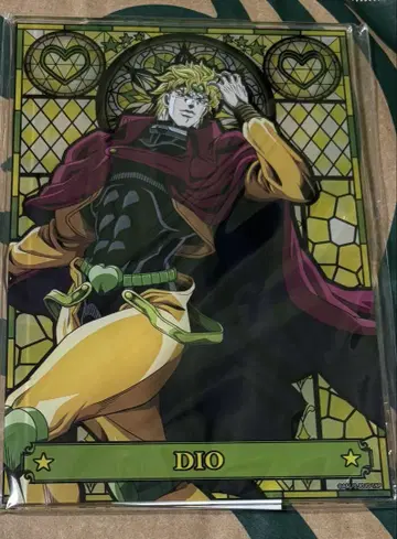 DIO A상 아크릴 보드 죠죠 월드 THE JOJO WORLD