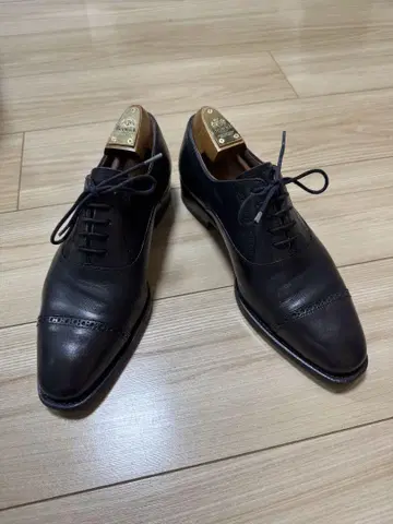 FUGASHIN 스트레이트 팁 브로그 블랙 FUGASHIN 6.5