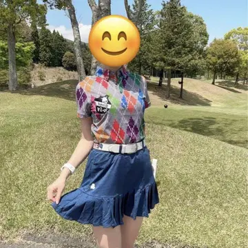 [ 귀여운 골프웨어] 컬러풀하지만 차분합니다!