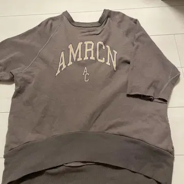 Americana AMRCN 로고 맨투맨