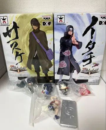 NARUTO 피규어 묶음 판매 사스케 이타치