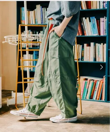 니코앤드 MODE NORM CORE 샤카 벌룬 포켓 팬츠 카키 L