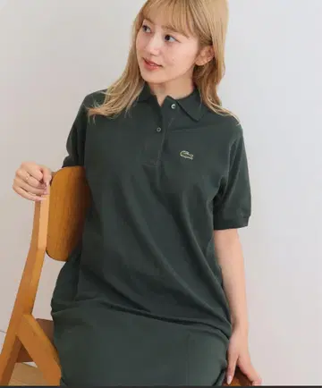 [ 별주 ] LACOSTE / 롱 피케 드레스