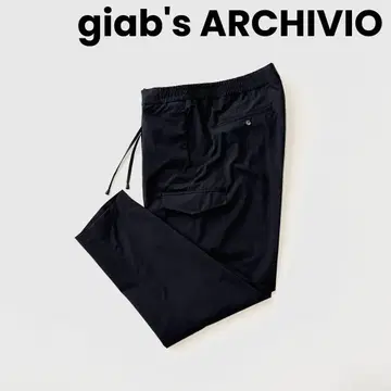 giabs 자브스 TIZIANO 샤카누메 나일론 카고 팬츠 52