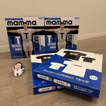 초콜릿 플래닛 초코플 TT 형제 mam-ma 피규어 티셔츠