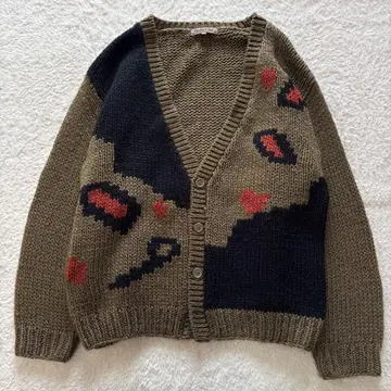 GAVIAL 90s 빈티지 헤비 게이지 가디건