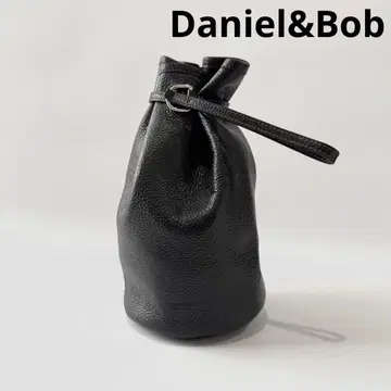 [별주] Daniel&Bob 다니엘앤밥 복조리 솔리드 가죽 파우치