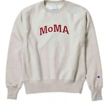 MoMA x Champion 오트밀 모마 챔피온 리버스 위브