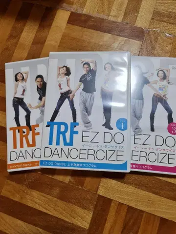TRF EZ DO DANCERCIZE 3장 세트 DVD
