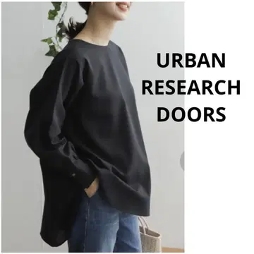 URBAN RESEARCH DOORS 백플레어 블라우스