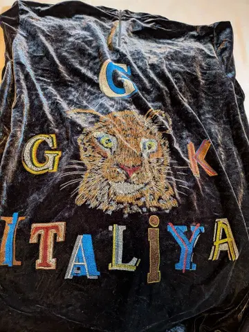 [ 빈티지 ] 자수 호랑이 디자인 긴팔 상의