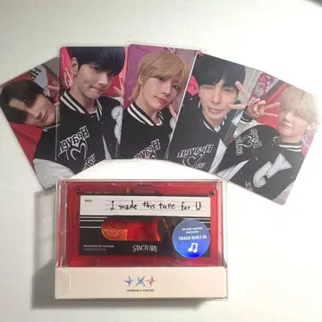 TXT SANCTUARY 카세트 테이프 스피커 트레이딩 카드