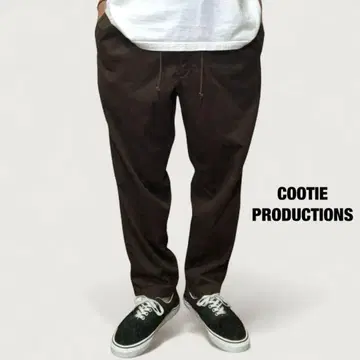 COOTIE 쿠티 코튼 트윌 이지 팬츠