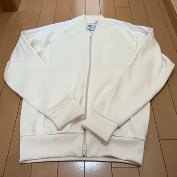 adidas 트랙 자켓 아이보리 S