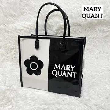 [새상품급] MARY QUANT 플라워 모티브 토트백